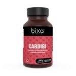 Bixa Botanical Cardibi Capsules, Supports Cardiac Wellbeing & Healthy Blood Circulation - 60 Veg Capsules (450mg)