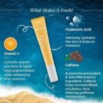 Aqualogica Glow+ Luminous Under Eye Cream for Men & Women with Papaya & Vitamin C - Under Eye Gel for Dark Circles & Puffy Eyes -20g - Fast UK Delivery - Image 3