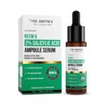Dr. Sheth's Neem & Salicylic Acid Serum For Active Acne,Blackheads & Open Pores|2% Salicylic Acid & 1% Niacinamide|For Oily & Acne-Prone Skin|Men & Women|30Ml - Fast UK Delivery