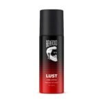BEARDO PERFUME DEO SPRAY - Lust, 150ml | Get compliments with Long lasting Aromatic, Fougere Deodorant Brand | Ideal gift for Men | Christmas gift for men | Gift For Friends | Gift for men - Fast UK Delivery
