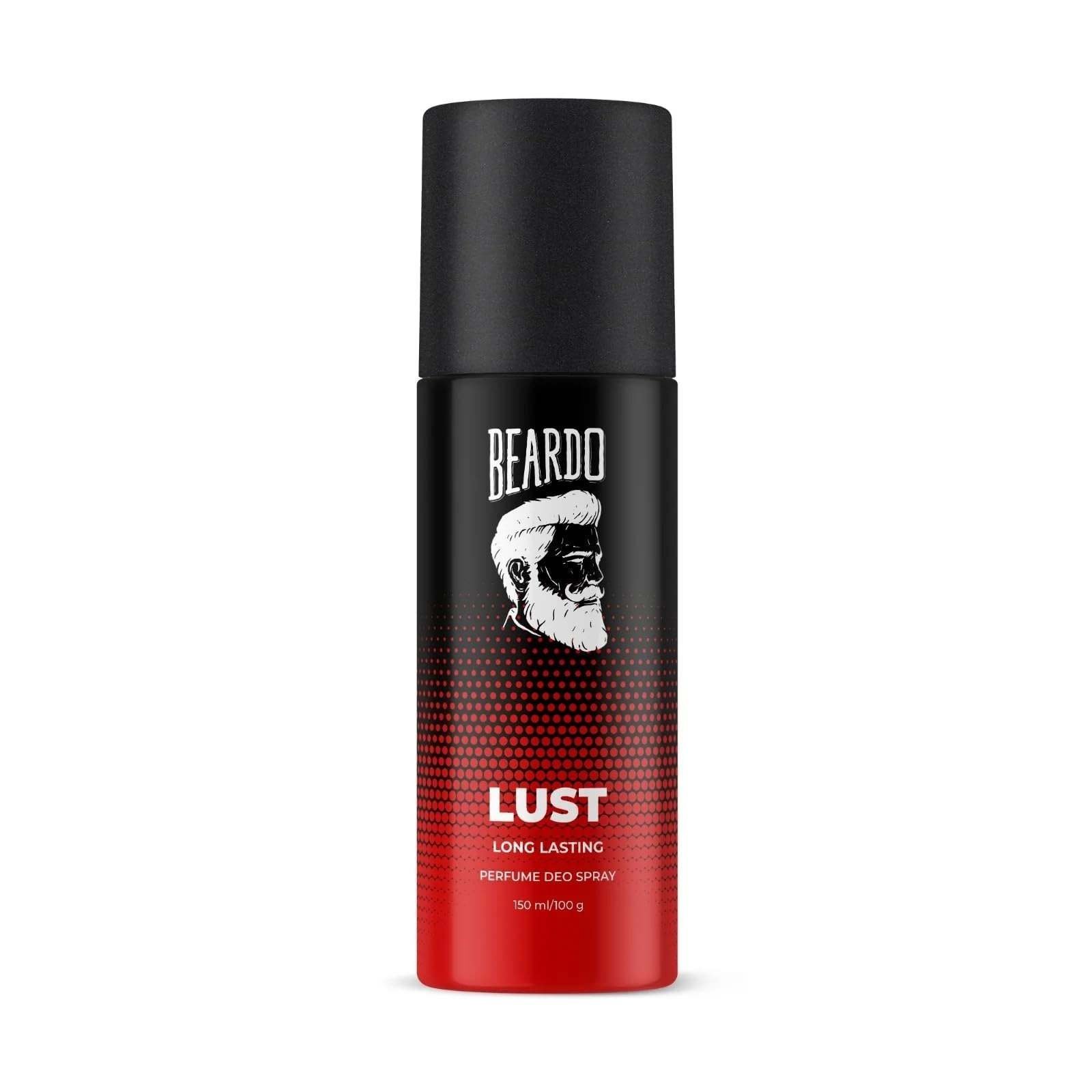 uk61qHrgjj2oL-1-1.jpg BEARDO PERFUME DEO SPRAY - Lust, 150ml | Get compliments with Long lasting Aromatic, Fougere Deodorant Brand | Ideal gift for Men | Christmas gift for men | Gift For Friends | Gift for men - Fast UK Delivery - Image 1