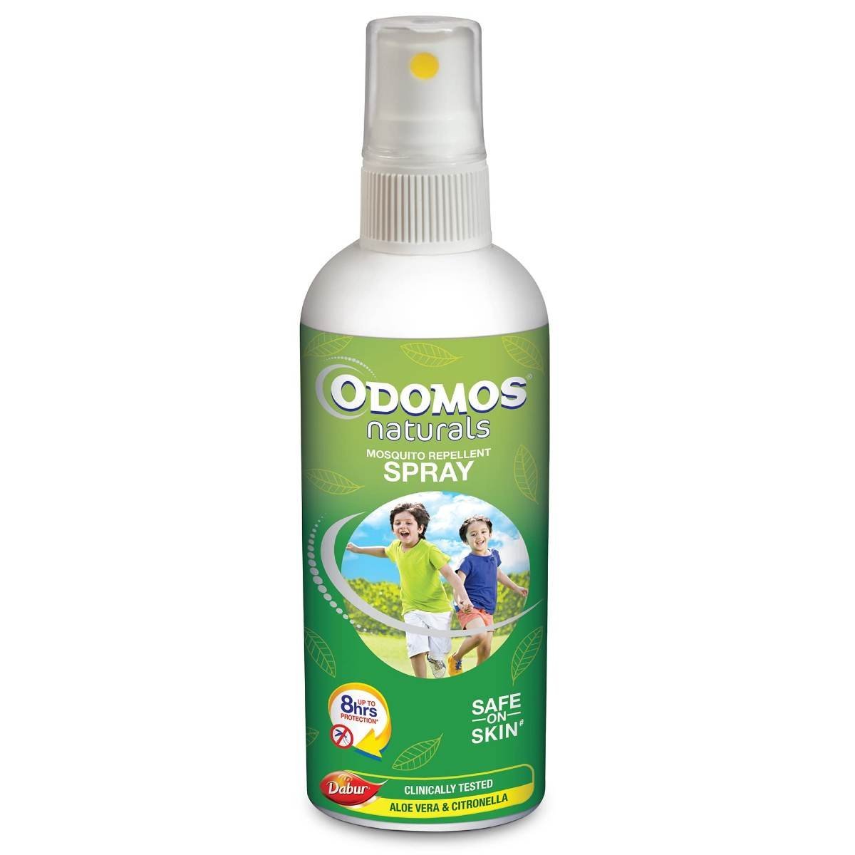 uk61qLIl7xMtL.jpg Dabur Odomos Naturals Mosquito Repellant Spray 100ml, Clinically Tested & Pediatrician Certified,8 Hours Protection in Single Application,Protection Against Dengue, Malaria & Chikungunya,Safe on Skin - Fast UK Delivery - Image 1