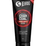 Beardo Activated Charcoal Peel Off Mask for Men, 100g | Charcoal Face Mask for Glowing Skin | Detoxing Facial Kit for Men | Peel Off Mask Men For Oily & Dirt free skin - Fast UK Delivery