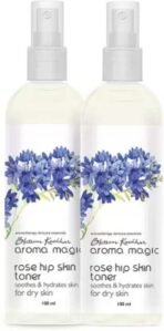 Aroma Magic Pack of 2 Rose Hip Toner 100 ml Women (100 ml) - Fast UK Delivery