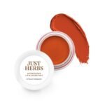 Just Herbs Lip and Cheek Tint Blush | Lip Tint & Stain for Women | Organic, Herbal & Natural Lip and Cheek Tint | Paraben Free Lip Tint | Long-lasting Tint (Tangy Orange) - Fast UK Delivery