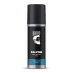 Beardo Falcon Perfume Deo 150ml | Amber Fresh Musk | Deodorant | Body Spray For Men | Long Lasting Fragrance | Gift For Brother | Gift For Friends - Fast UK Delivery