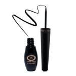 FASHION COLOUR Waterproof Eyeliner Long Lasting (5ml) | Eyeliner Smudge Proof and Waterproof Long Lasting | Extreme Slim Tip For Smooth Precise Application | Long Lasting Upto 8 Hrs | Quick Drying | (Extreme Matte Black) - Fast UK Delivery