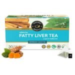 TEACURRY Fatty Liver Ginger Tea (30 Tea Bags, 1 Month Pack)-Helps With Fatty Liver Wellness, 60 Gms - Fast UK Delivery