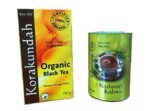 KORAKUNDAH Organic Black Tea 250 g|CHAMRAJ Kashmiri Kahwa Tea 100 g|Pack of 2|Total 350g |India's Finest Chamraj Nilgiri Tea - Fast UK Delivery