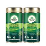 ORGANIC INDIA Tulsi Green Tea Classic Tin (100gm) - Pack of 2 - Fast UK Delivery