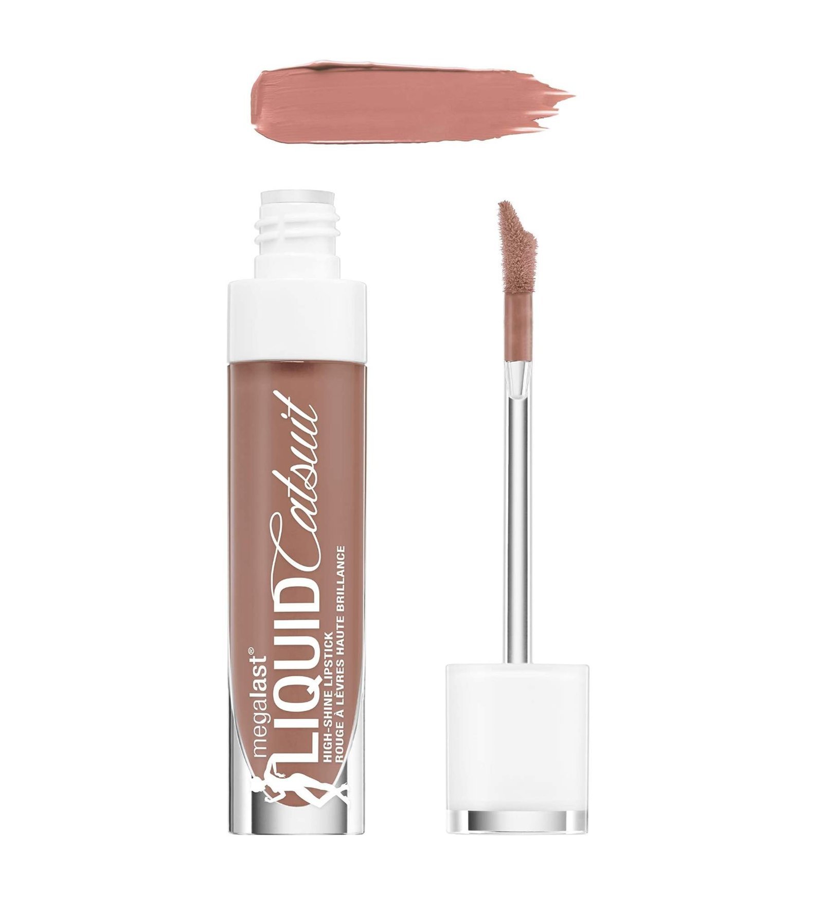 uk61rkkGT5RzL-1-1.jpg Wet n Wild Megalast Liquid Catsuit Hi-Shine Lipstick - Chic Got Real, Pink, 5 g - Fast UK Delivery - Image 1