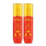 Aqualogica Detan+ Dewy Sunscreen Spray Spf 50+ Pa++++ Uva/B Protection hydrating & Sweat Resistant lightweight & White Cast-100 Ml Non-Comedogenici For Unisex|Oxybenzone Free All Skin, 2 Count - Fast UK Delivery