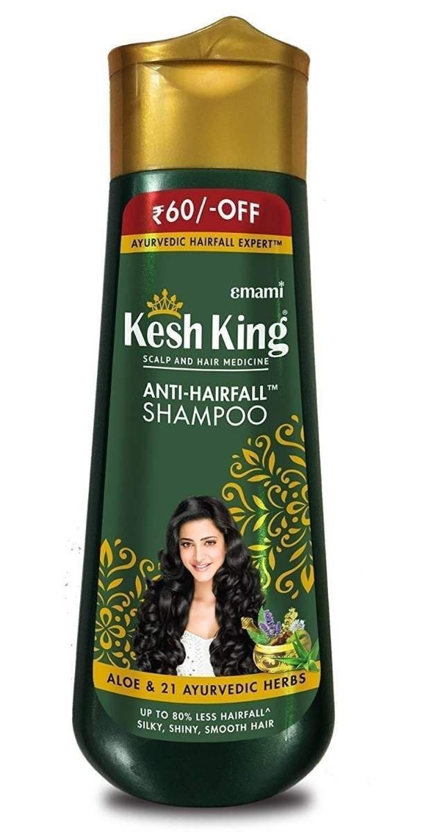 uk61rvb5jOsmL-1-1.jpg Kesh King Anti Hairfall Shampoo with aloe and 21 herbs, 200ml - Fast UK Delivery - Image 1