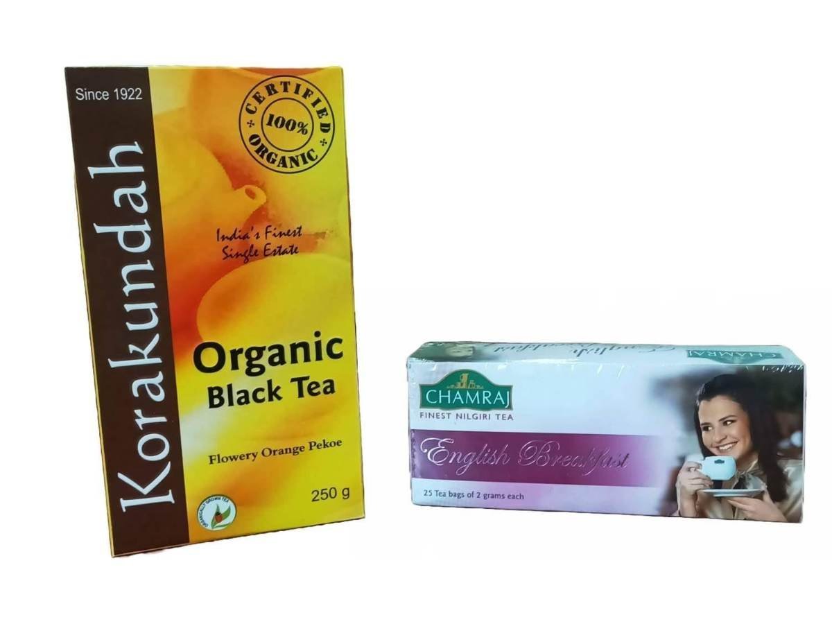 uk61s7dfHD9QL-1.jpg KORAKUNDAH Organic Black Tea 250 g|CHAMRAJ English Breakfast 25 Dip Tea Bags|Pack of 2|Total 300g |India's Finest Chamraj Nilgiri Tea - Fast UK Delivery - Image 1