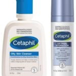 Cetaphil Optimal Hydration Lightweight Serum 30 ml Fast absorbing Hyaluronic Acid Blue Daisy extract Vitamin B5 for Oily Skin Cleanser Daily For Oily Acne Prone SkinFoaming 125Ml - Fast UK Delivery