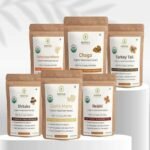 Rooted Active Organic Mushroom Extract Sample Packs, 8g each - Cordyceps Militaris, Chaga, Turkey Tail, Shiitake, Lion's Mane, Reishi - Fast UK Delivery