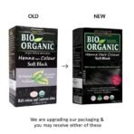 INDUS VALLEY 100% Organic Henna Hair Color (Soft Black)-100 g Pack of 1 - Fast UK Delivery - Image 4