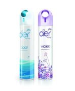 Godrej aer spray, Air Freshener for Home & Office - Cool Surf Blue & Violet Valley Bloom | Long-Lasting Fragrance | Pack of 2 (240 ml each) - Fast UK Delivery