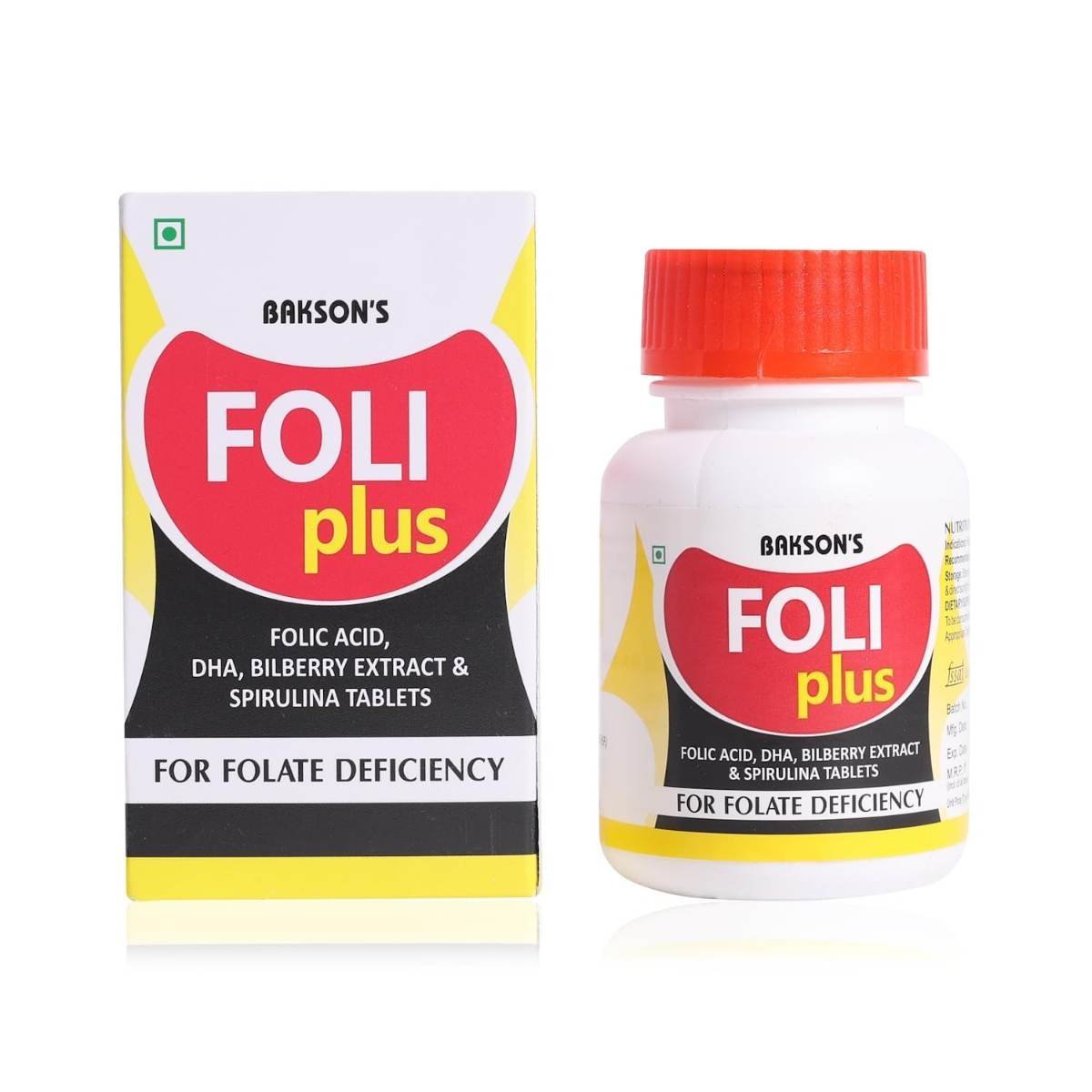 uk61t4Rp5WpkL-1.jpg Bakson,s Foli Plus Tablets-30 Units - Image 1