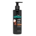 mCaffeine Coffee Body Lotion with Vitamin C & Shea Butter | Non-Greasy Lightweight Body Moisturizer for Women & Men | Body Lotion for Dry, Normal & Oily Skin (250ml) - Fast UK Delivery