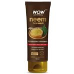 WOW Skin Science Neem Face Wash | Purifies Skin | Unclogs Pores | Fights Acne | Calms Skin - Fast UK Delivery