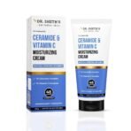 Dr. Sheth's Ceramide & Vitamin C Moisturizing Cream |For Dry to Very Dry Skin | Brightens & Strengthens Skin Barrier | 48hr Deep Hydration | Non Sticky | Biomimetic Ingredients | For Men & Women |100g - Fast UK Delivery