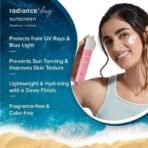 Aqualogica Radiance+ Dewy Sunscreen SPF 50+ PA+++ | Lightweight texture for oily, combination, acne prone skin | Broad spectrum protection | No white cast, Non greasy | For Men & Women | 50g x 2 - Fast UK Delivery - Image 7