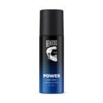 BEARDO PERFUME DEO SPRAY - Power, 150ml | Get compliments with Long lasting Woody, Aromatic Deodorant Brand | Ideal gift for Men | Christmas gift for men | Gift For Friends | Gift for men - Fast UK Delivery