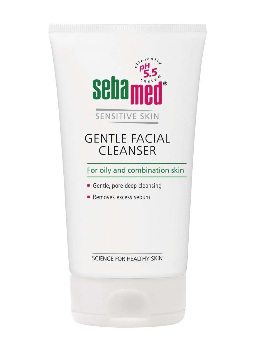 uk61u7WtVuzzL-1-1.jpg Sebamed gentle facial cleanser for oily & combination skin | pH5.5 | Daily Face Wash for acne prone skin | Provitamin B5 | Gentle foam | Protect skin's natural barrier, 150ml - Fast UK Delivery - Image 1