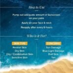 Aqualogica Glow+ Dewy Sunscreen SPF 50 PA++++ with Papaya & Vitamin C | For Oily, Combination & Dry Skin Type | UVA/B & Blue Light Protection | Fragrance-Free | For Men & Women | 50g x 2 - Fast UK Delivery - Image 5