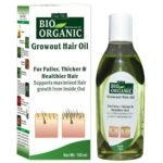 INDUS VALLEY Bio Organic Growout Hair Oil - 100ml - Fast UK Delivery
