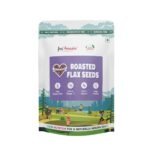 Jus' Amazin Organic Roasted Flax Seeds (500 g) | Hi Fiber | Omega-3 | Heart Health | Weight Loss | Cholesterol Management | Hi Protein | 100% Natural | Clean Nutrition - Fast UK Delivery