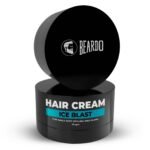 Beardo Ice Blast Hair Cream, 75 gm | Hair Cream for Men with Menthol & Coconut Oil | Hair Styling Ceam | Daily Styling | Cooling Cream | Cool Lock Technology - Fast UK Delivery