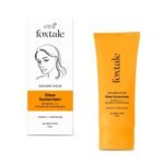 Foxtale SPF 50 Vitamin C Glow Sunscreen with PA++++ & Niacinamide | Lightweight | Fast Absorbing | UVA and UVB Filters | Prevents Tanning | No White Cast | Non-Greasy | For Men & Women | All Skin Types | 50 Ml - Fast UK Delivery