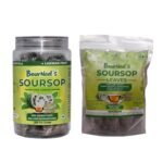 BourNeel's Soursop Dry leaves 250 leavs + Soursop Cut Leaves 100 gm (Soursop Tea) 100% Natural Leaves - Fast UK Delivery