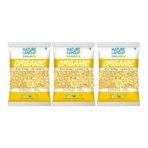 Natureland Organics Chana Dal 500 Gm (pack of 3) - Organic Healthy Pulses - Fast UK Delivery