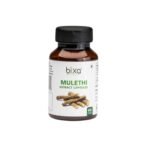 Bixa Botanical Mulethi Extract (Licorice Root, Glycyrrhiza Glabra) 25% Glycyrrhizin | Supports Respiratory Wellness | 60 Veg Capsules (450mg) 200 g