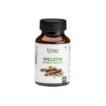 Bixa Botanical Mulethi Extract (Licorice Root, Glycyrrhiza Glabra) 25% Glycyrrhizin | Supports Respiratory Wellness | 60 Veg Capsules (450mg) 200 g