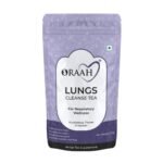 Oraah Lungs Cleanse Tea for Anti smoking with Mullein and Eucalyptus Leaves | All-Natural Formulation | Organic Herbal Tea | Lungs Detox Tea (100 Grams) - Fast UK Delivery