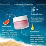 Aqualogica Radiance+ Jello Moisturizer Gel With Watermelon & Niacinamide For Pigmentation & Dark Spots - For Dry, Bright And Radiant Skin Of Women & Men -50G - Fast UK Delivery - Image 3