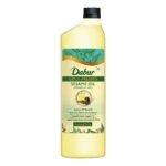 Dabur Cold Pressed Sesame(Gingelly/Til) Cooking Oil - 1L | Helps in Lowering Cholestrol & Improves Heart Health | Perfect blend of Health, Taste & Aroma - Fast UK Delivery