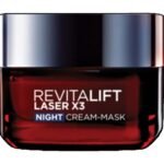 L'Oreal Paris Combo Of Revitalift Laser X3 Night Cream Mask 50 Ml - Fast UK Delivery