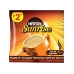 Nescafe Sunrise, 2.2 Gram [Pack Of 151 + 5 Sachets Free] - Instant Coffee, No Flavour, Powder - Fast UK Delivery