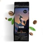 RAGE COFFEE Whole Freshly Roasted Coffee Beans | Medium Dark Roasted | Made With 100% Arabica Freshly Roasted Coffee Beans (Medium Dark Roast) (75:25) - Can, 500 Gm - Fast UK Delivery
