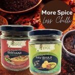 Rooted Peepul Artisanal Biryani Masala & Artisanal Pav Bhaji Masala Combo| Less Chilli More Spice (75g X 2) - Fast UK Delivery - Image 3