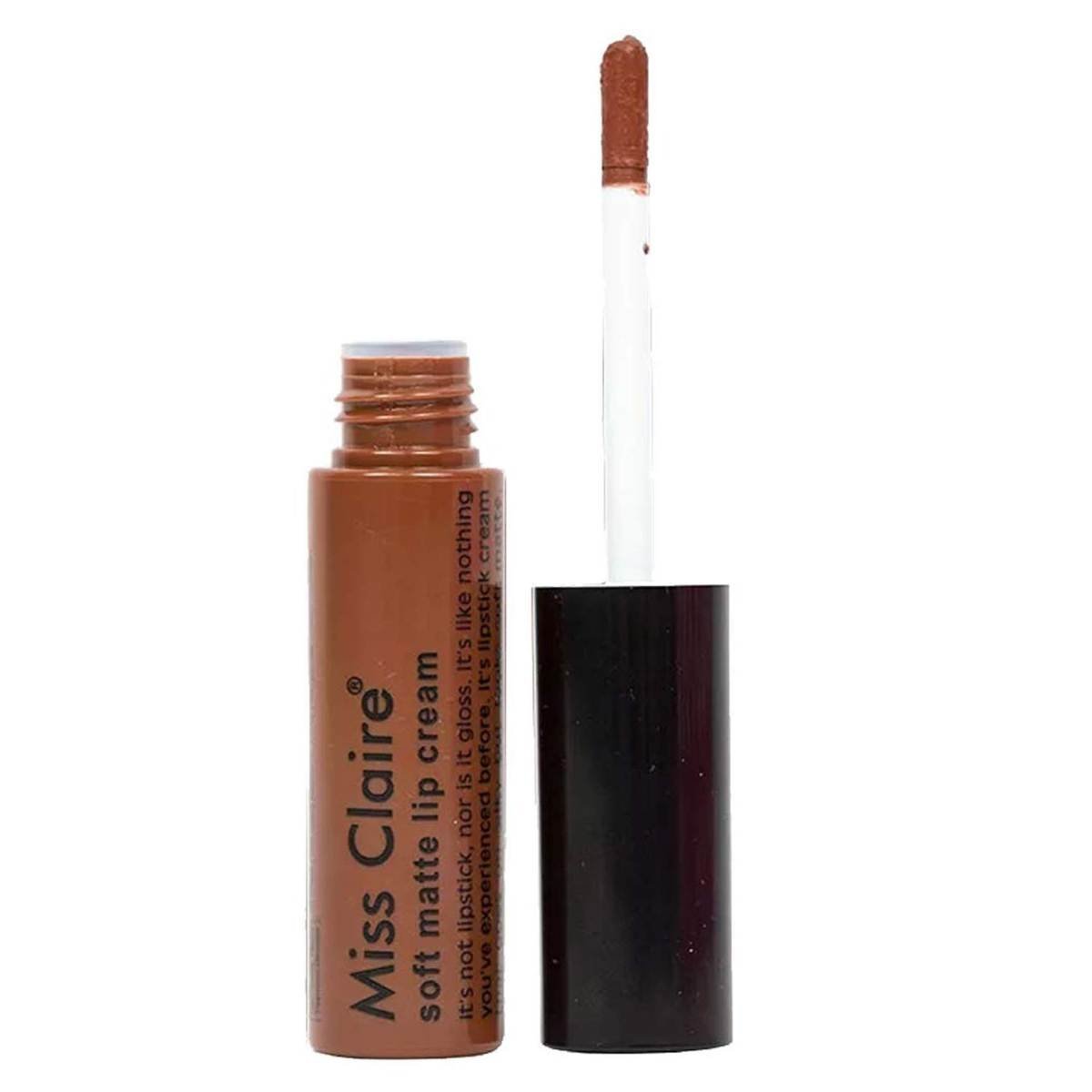 uk61ybOi7ulL-1.jpg Miss Claire Soft Matte Lip Creme, Matte Finish, 6 g - Beige - Fast UK Delivery - Image 1