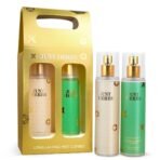 Just Herbs Body Mist Spray for Men and Women With Long Lasting Fragrance Perfume Combo Gift Set - Juicy Treat (2 x140ml) - Fast UK Delivery