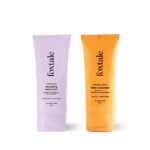 Foxtale Healthy Glow Combo for Soft and Hydrated Skin and a Healthy Golden Glow with Nourishing Moisturizer - 50 ml and Glow Sunscreen - 50 ml, For All Skin Types, Men & Women - Fast UK Delivery