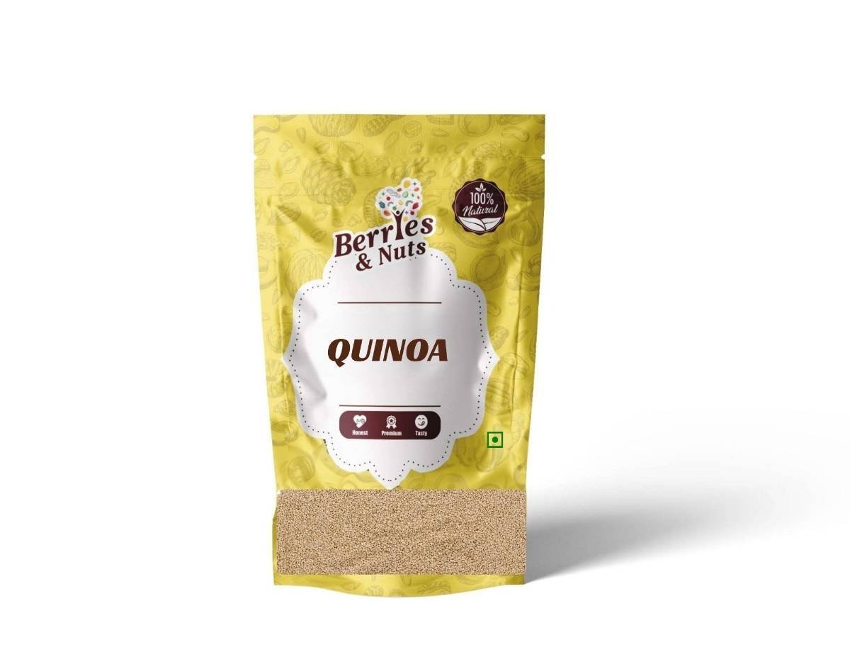 uk61zNBnKbEzL-1-1.jpg Berries And Nuts White Quinoa | Gluten Free Quinoa | 5 Kg - Value Pack - Fast UK Delivery - Image 1