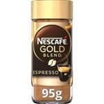 Nescafe Gold Blend Espresso Rich Crema 100% Arabica Coffee 95gm - Fast UK Delivery